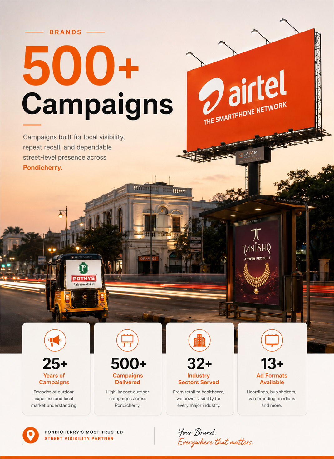 Client brand campaign portfolio